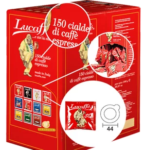 Lucaffe Mamma Lucia - saszetki ESE 150 sztuk - Kawa w kapsułkach i saszetkach - miniaturka - grafika 1