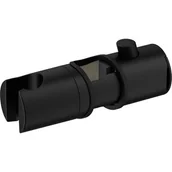 Akcesoria łazienkowe - Deante Uchwyt słuchawki prysznicowej na drążek (FI 22, 23, 24, 25 MM) czarny mat ANM N21U - miniaturka - grafika 1