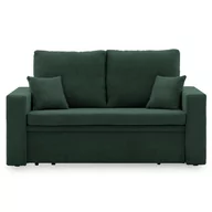 Sofy i kanapy - Sofa sztruksowa, rozkładana, Aikido, 150x85x80 cm, butelkowa zieleń - miniaturka - grafika 1