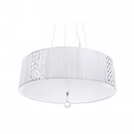 Lampy sufitowe - Berella Light Lampa wisząca ARKONA P5 BL0612 Berella Light biała oprawa w stylu glamour BL0612 - miniaturka - grafika 1
