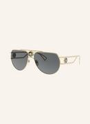 Okulary przeciwsłoneczne - Versace Okulary Przeciwsłoneczne ve2225 gold - miniaturka - grafika 1