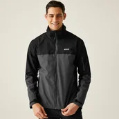 Kurtki i kamizelki sportowe męskie - Regatta Męska kurtka przeciwdeszczowa Bosfield III Szary, Rozmiar: S - miniaturka - grafika 1