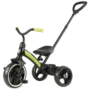 Rowerek trójkołowy QPLAY Elite Plus New Czarno-zielony - Rowerki trójkołowe - miniaturka - grafika 1