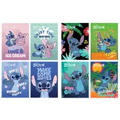 Zeszyty szkolne - 8X ZESZYT A5 STITCH W KRATKĘ: 4X 32 KARTKI + 4X 16 KARTEK, KAŻDY INNY - miniaturka - grafika 1