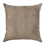 Poszewki na poduszki - Poszewka dekoracyjna SOFIA 45 x 45 cm brązowa - miniaturka - grafika 1