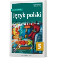 Powieści i opowiadania - Hanna Szaniawska Język polski SP 5 Kształc. językowe. Podr. OPERON - miniaturka - grafika 1