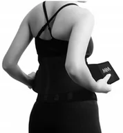 Pasy kulturystyczne - Pas fitness MadMax  Slimming Belt MFA277 black XL - miniaturka - grafika 1