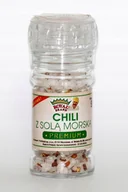 Sól - SÓL MORSKA Z CHILI-MŁYNEK WIELORAZOWEGO UŻYTKU 90G - miniaturka - grafika 1