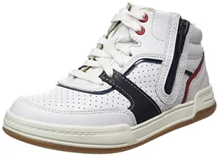 Clarks Buty sportowe dla chłopców Fawn Peak K, Biała skóra, 28,5 EU - Moda i Uroda OUTLET - miniaturka - grafika 1