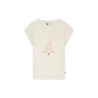 Koszulki dla dziewczynek - Koszulka dziewczęca ROLAND GARROS Wieża Eiffla - miniaturka - grafika 1