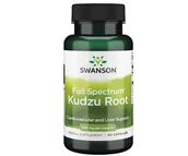 Odchudzanie i oczyszczanie - KUDZU Root (Pueraria lobata) Swanson 60 sztuk - miniaturka - grafika 1