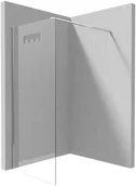Kabiny prysznicowe - Deante Kabina walk-in z powłoką 90x200 cm / 8 mm + wieszak na ręczniki, chrom KQM 039P - miniaturka - grafika 1