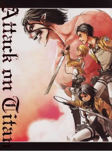 Plakat Anime Attack on Titan aot_044 A1+ (custom)