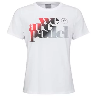 Koszulki i topy damskie - HEAD Damska koszulka We Are Padel II (1 opakowanie) - grafika 1