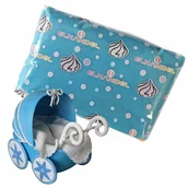 Dodatki do ciast w proszku - Lukier plastyczny masa cukrowa do dekoracji tortu kolor niebieski 100g - miniaturka - grafika 1