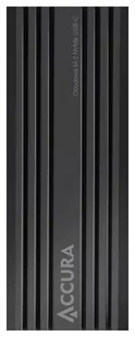Accura M.2 NVMe USB-C Aluminium z radiatorem czarna - Obudowy i kieszenie na dyski twarde - miniaturka - grafika 1