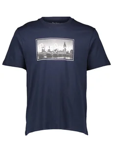 Pepe Jeans Koszulka w kolorze granatowym - Koszulki męskie - miniaturka - grafika 1