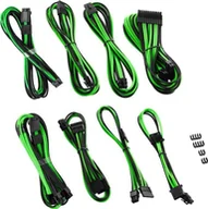 Kable komputerowe i do monitorów - CableMod CableMod RT-Series PRO ModMesh 12VHPWR Dual Cable Kit for ASUS/Seasonic - black/light green - miniaturka - grafika 1