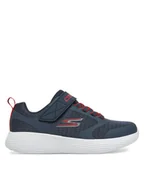 Buty dla chłopców - Skechers Sneakersy Go Run 400 V2 405095L/NVRD Granatowy - miniaturka - grafika 1