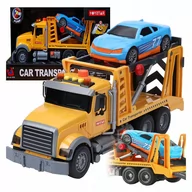 Samochody i pojazdy dla dzieci - Samochód Ciężarowy Z Napędem Pomoc Drogowa Tir Laweta Dla Dzieci Holownik - miniaturka - grafika 1