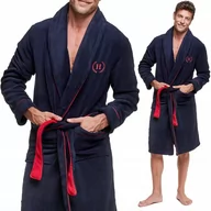 Szlafroki męskie - ﻿SZLAFROK męski ciepły długi HENDERSON GOT 36375-59 - M - miniaturka - grafika 1