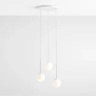 Lampy sufitowe - Aldex Bosso Ring lampa wisząca 3-punktowa biała 1087E_R 1087E_R - miniaturka - grafika 1