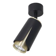 Lampy sufitowe - FLOWER BLACK GOLD SPOT 1xGU10 - miniaturka - grafika 1