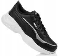 Sneakersy damskie - Buty Sneakersy Damskie Puma Cilia Mode Czarne r 39 - miniaturka - grafika 1