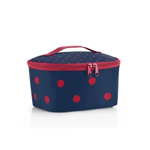 Torba termiczna lanczówka Reisenthel Coolerbag S Pocket - mixed dots red - Torby termiczne - miniaturka - grafika 1