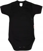 Body dla niemowląt - Body KOPERTOWE K/R 100% Bawełna CZARNE r 62 KLEKLE - miniaturka - grafika 1