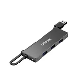Adaptery i przejściówki - Unitek Hub USB-A 4 porty USB-A 5 Gbps Y-3145C - miniaturka - grafika 1