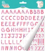 Zabawki kreatywne - Aladine Naprasowywanka Alfabet Czerwony - miniaturka - grafika 1