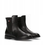 Botki damskie - Buty Tommy Hilfiger Chelsea Boot W T4A5-33045-0036999-999 37 - miniaturka - grafika 1