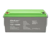 Baterie do zasilaczy awaryjnych UPS - Qoltec Akumulator żelowy Deep Cycle | 12V | 150Ah - miniaturka - grafika 1