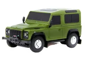 Zabawki zdalnie sterowane - Land Rover Defender R/C skala 1:24 Rastar 78500 samochód sterowany zielony - miniaturka - grafika 1