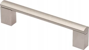 Uchwyt Meblowy Gtv A4, C=96 Mm, L=108 Mm, Stopka Skręcona, Al, Stal Szczotkowana - Meble modułowe i akcesoria - miniaturka - grafika 1