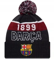 Czapki dla dzieci - Czapka dziecięca Barcelona New Era Czapka zimowa Fc Barcelona z pomponem - miniaturka - grafika 1
