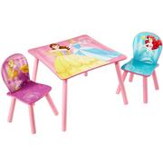 Półki i regały dla dzieci - Disney Princess Disney księżniczka  zestaw ze stołem i 2 krzesłami dla dzieci 527DNY - miniaturka - grafika 1