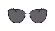 Okulary przeciwsłoneczne - Lacoste Damskie buty L230S, mat czarny, jeden rozmiar - miniaturka - grafika 1