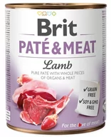 Mokra karma dla psów - Brit PATE & MEAT LAMB 6x800g - miniaturka - grafika 1