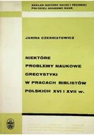 Biznes - Niektóre problemy naukowe grecystyki - miniaturka - grafika 1