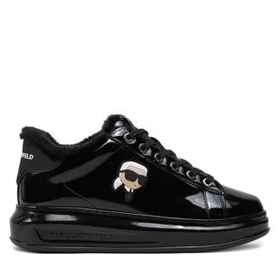 Sneakersy KARL LAGERFELD KL62531S Czarny - Sneakersy damskie - miniaturka - grafika 1