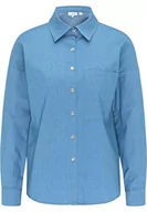 Koszule damskie - usha BLUE LABEL Damska koszula 19610937, Helldenim, M - miniaturka - grafika 1