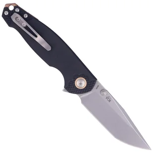 Nóż składany Viper Katla Black G10 3D, Stonewashed M390 by Jesper Voxnæs (V5982GB3D) - Noże - miniaturka - grafika 3