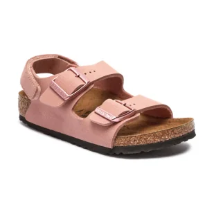 Birkenstock Sandały Milano z dodatkiem skóry - Buty dla dziewczynek - miniaturka - grafika 1