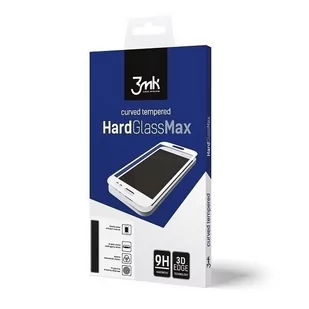 3MK Szkło hartowane HardGlass Max Xiaomi Mi Mix 3 czarny 9H - Szkła hartowane na telefon - miniaturka - grafika 1