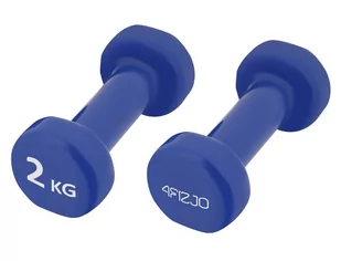 Zestaw Hantelki Hantle Ciężarki neoprenowe 2x2kg - Hantle i ciężarki - miniaturka - grafika 1