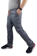 Odzież medyczna - Spodnie medyczne męskie SLIM elastyczne szare 3XL - miniaturka - grafika 1