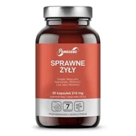 Suplementy naturalne - Panaseus Sprawne Żyły (50 kaps.) - miniaturka - grafika 1