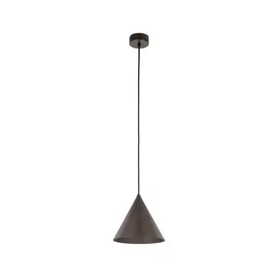 Brązowa, stożkowa lampa wisząca ⌀19cm TK 10073 z serii CONO - Lampy sufitowe - miniaturka - grafika 1